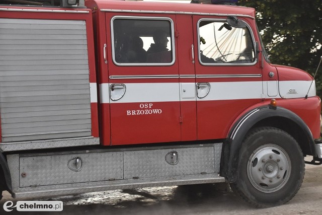 Stary mercedes OSP Brzozowo ma niemal 40 lat