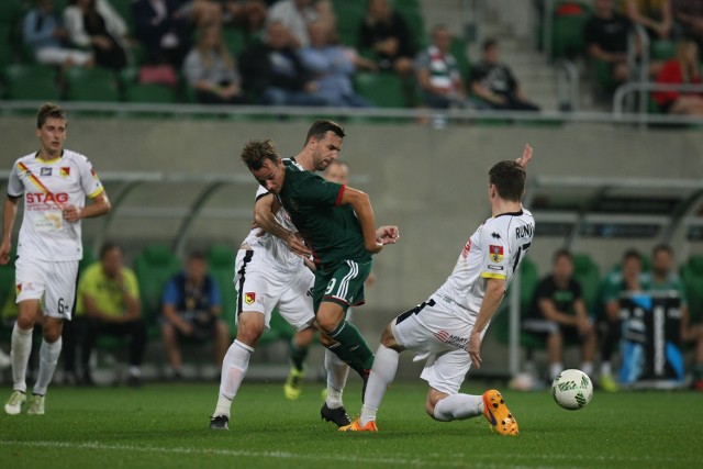 Jednym z triumfem Jagi było pokonanie 4:0 we Wrocławiu Śląska