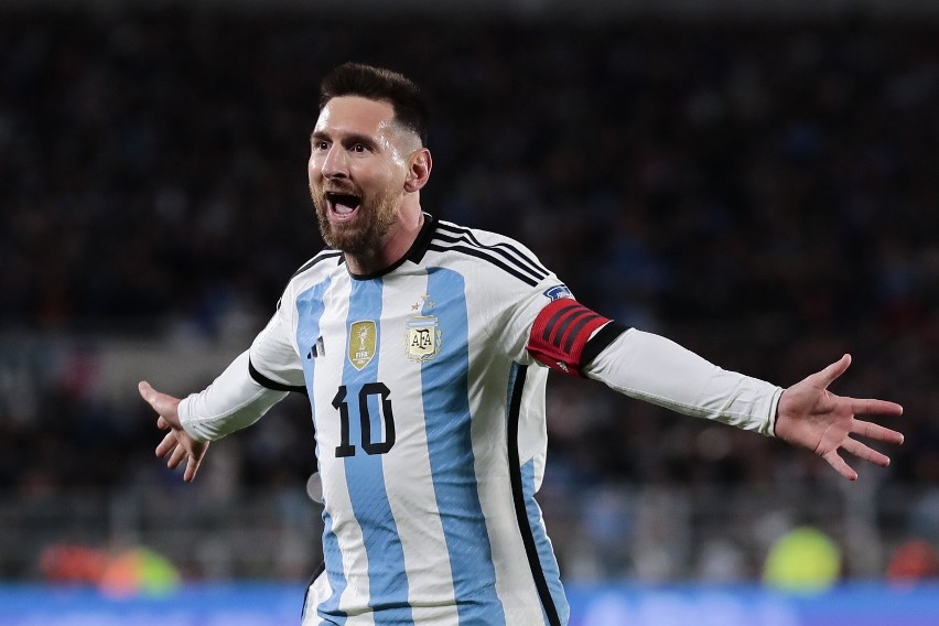 Lionel Messi w meczu Ekwador - Argentyna (0:1) strzelił...