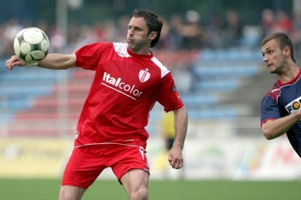 Marcin Mięciel w ubiegłym sezonie zdobył jednego gola dla ŁKS, ale za to cennego, bo w derbach