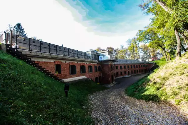 Fort Łapianka - jeden z fortów Twierdzy Kraków, w nim z kolei zaplanowano Muzeum Ruchu Harcerskiego, zdjęcie ilustracyjne