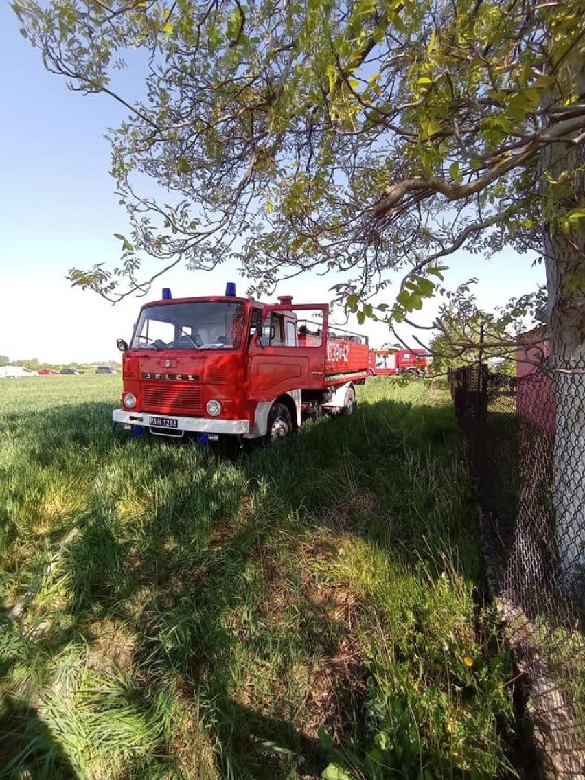 Straż pożarna została wezwana do pożaru domu w Wapnie. Na...
