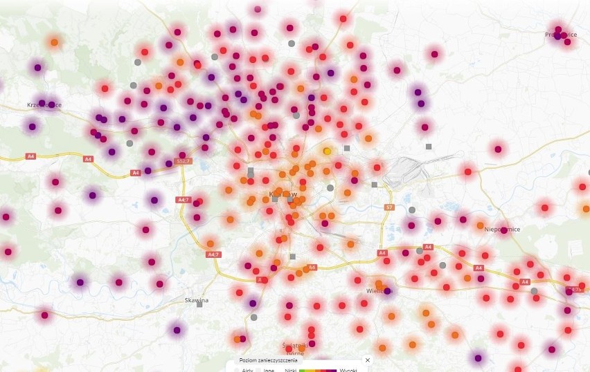 Smog zaatakował Kraków i Małopolskę [DANE]   