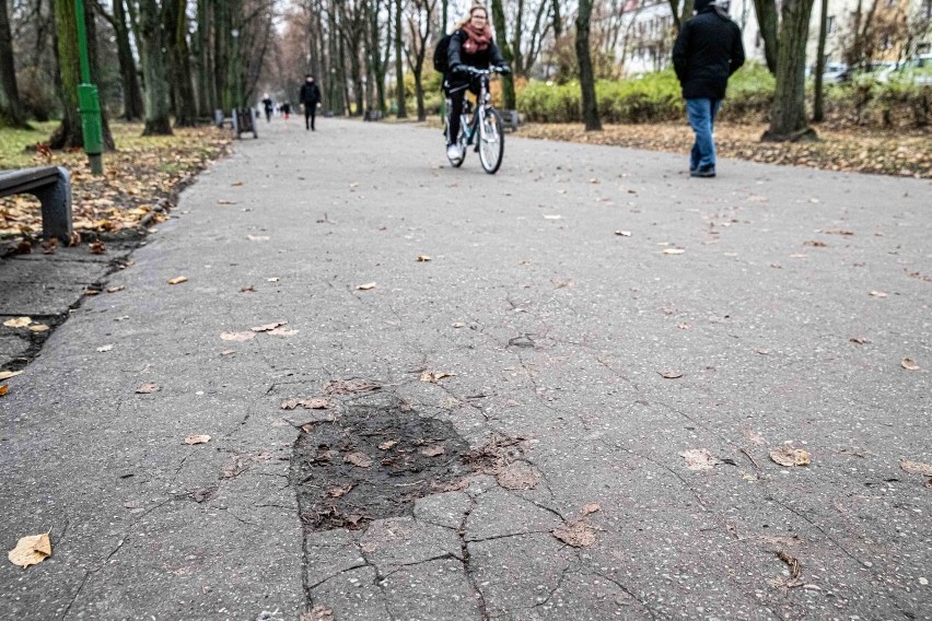 Tak dziś wyglądają Planty.