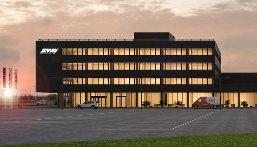Krakowska firma SMAY rozpoczyna budowę swej nowej siedziby i supernowatorskiej fabryki przyszłości. Koszt? 82,5 mln złotych! [ZDJĘCIA]