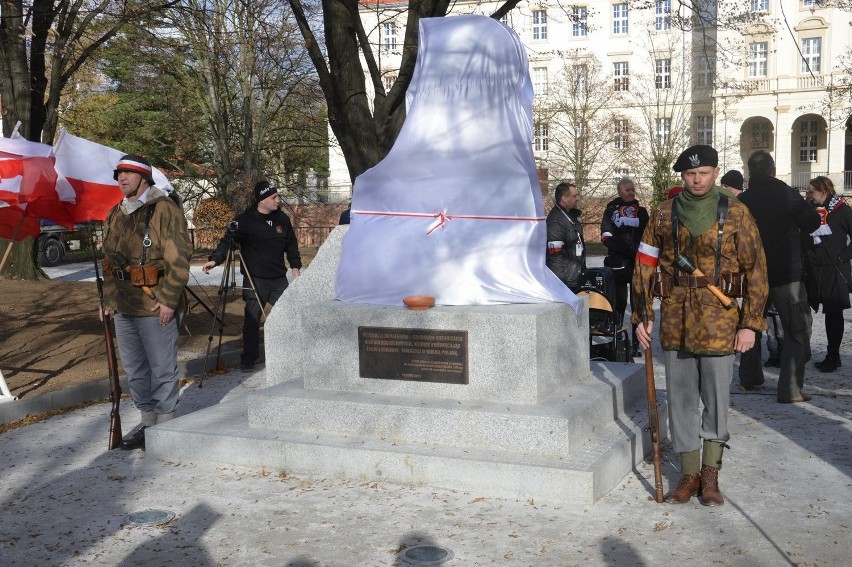 Odsłonili pomnik ku czci walczących o niepodległość [FOTO]