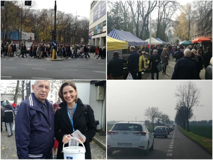 Wszystkich Świętych w Lublinie i regionie. Sprawdź, co dzieje się na drogach i w rejonie cmentarzy (RELACJA)