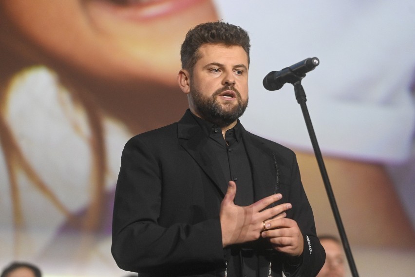Krystian Kuczkowski pojawił się na premierze filmu "Ania"