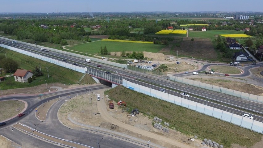 Tak wygląda nowy zjazd z autostrady w Małopolsce. Za chwilę otwarcie Węzła Niepołomice [ZDJĘCIA]