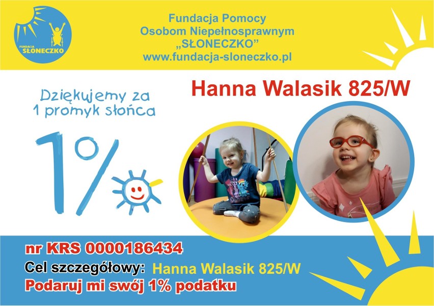 Hanna Walasik cierpi na dziecięce porażenie mózgowe i zbiera pieniądze na specjalistyczne ortezy. Pomóżmy!