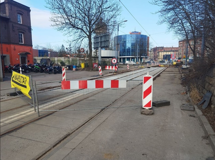 W Katowicach od 1 kwietnia tramwaje wrócą na ul. Gliwicką i...