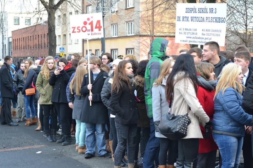 Polonez maturzystów 2015 Zabrze