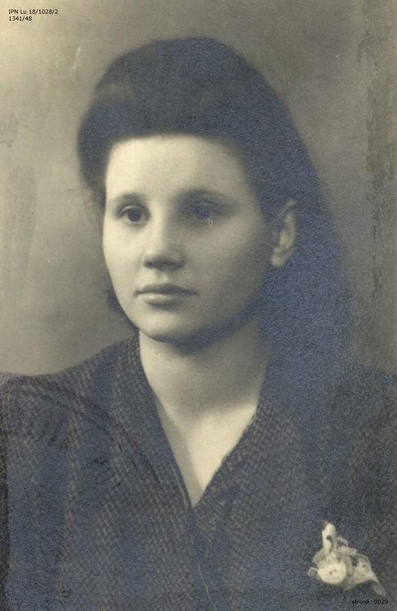 Fotografia Henryki Roszkowskiej z czasów wojny.