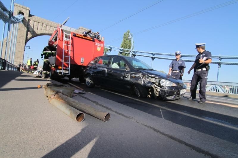 Wypadek na moście Grunwaldzkim