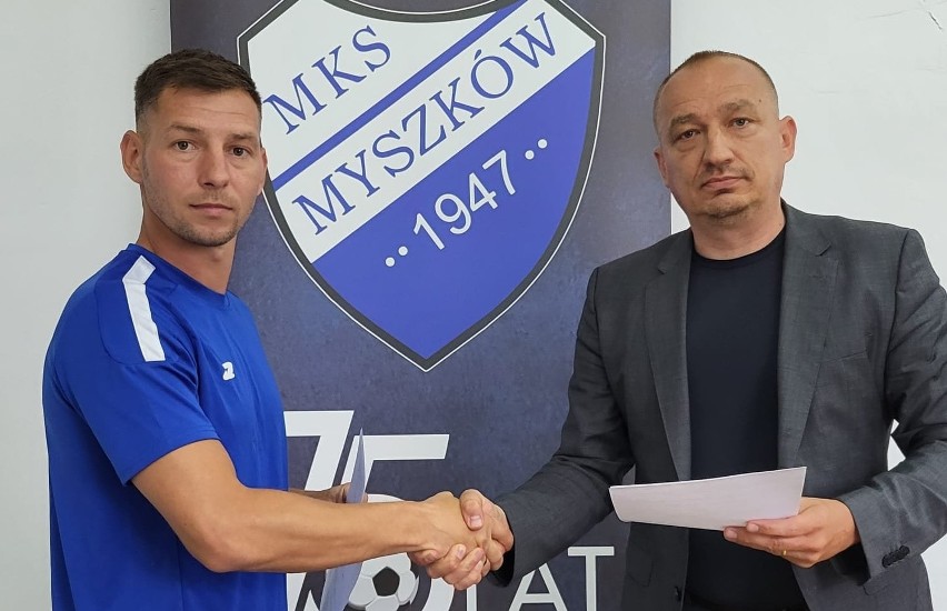 Mateusz Zachara podpisał kontrakt z MKS-em Myszków