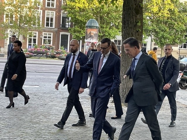 Premier Mateusz Morawiecki spotkał się z premierem Królestwa Niderlandów Markiem Rutte.