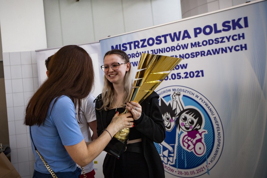 Kraków. Mistrzostwa Polski Juniorów i Juniorów Młodszych w Pływaniu Niepełnosprawnych 27 - 29 maja