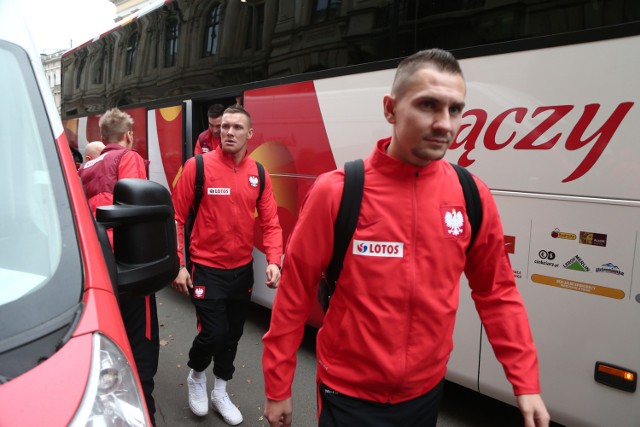 Reprezentanci Polski dotarli do Wrocławia