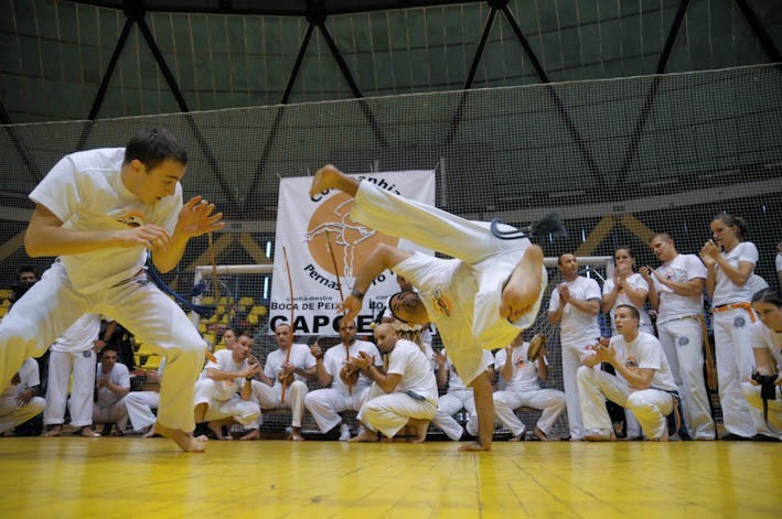 Capoeira w opolskim Okrąglaku.