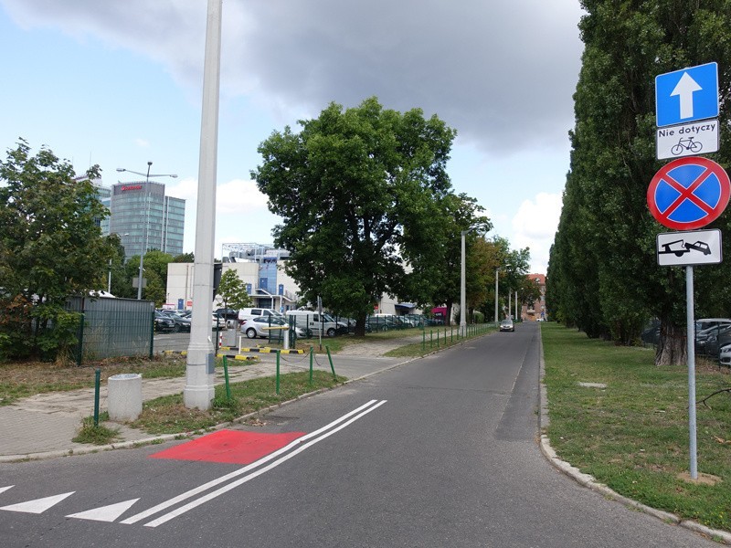 Odwrócenie kierunków ruchu na ul. Maratońskiej.