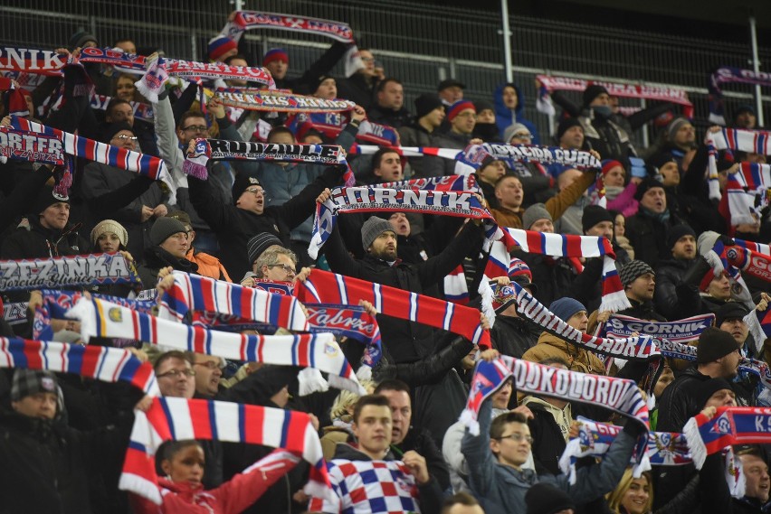 Górnik Zabrze - Piast Gliwice kibice