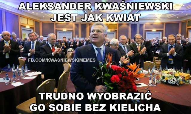 Ulubionym bohaterem memów wśród polskich internautów jest były prezydent RP Aleksander Kwaśniewski.Zobacz też: Memy według Cyber Mariana