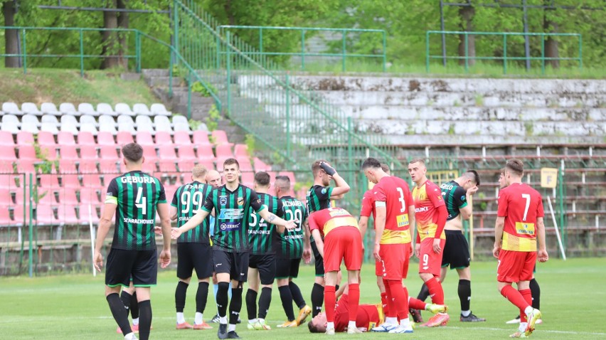 Krzysztof Kiercz z Korony II Kielce został Piłkarzem 28. Kolejki Hummel IV Ligi. Świetnie zagrał w meczu ze Starem Starachowice
