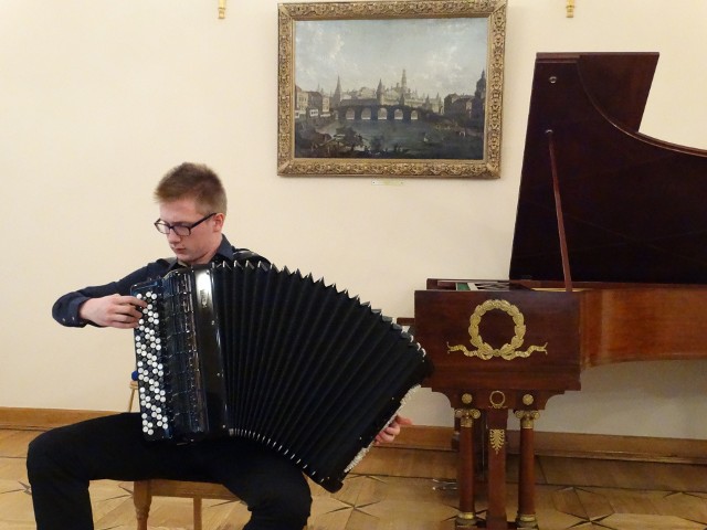 Piotr Motyka jest pierwszym zaproszonym akordeonistą w całej historii moskiewskiego festiwalu.