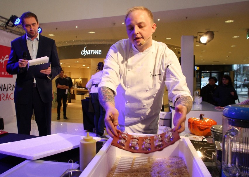 Gdynia: Finaliści programu "Top Chef" przygotowywali dania w CH Klif [ZDJĘCIA]