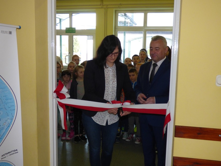 W Rudzie Malenieckiej otwarto nowe pracownie lekcyjne w Szkole Podstawowej
