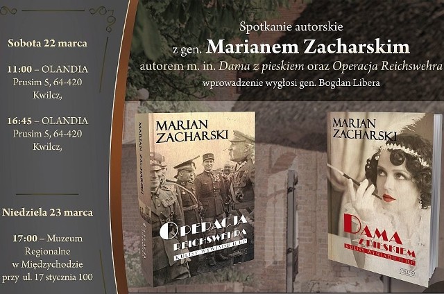 Najbardziej znany szpieg z czasów PRL Marian Zacharski przyjedzie do Olandii pod Prusimiem i do Międzychodu. Ma promować swoje książki, w których odsłonił kulisy walki wywiadów.