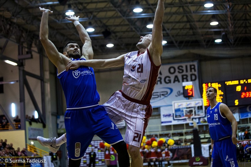 Spójnia Stargard - AZS Koszalin 76:73. Ważna wygrana w walce o utrzymanie!