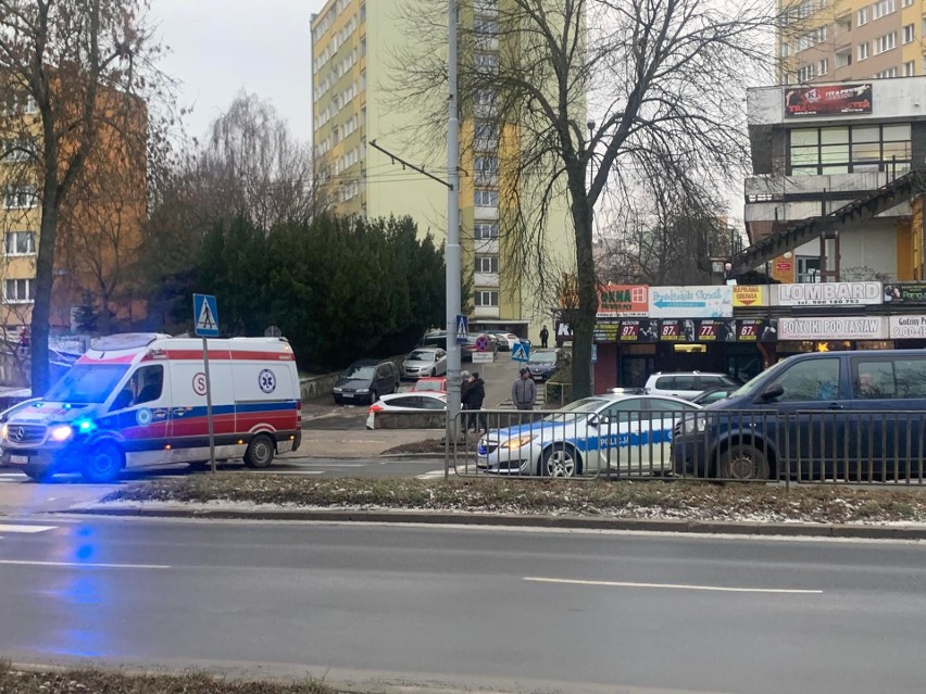 Lublin. Wypadek na przejściu dla pieszych. Występują utrudnienia w ruchu 