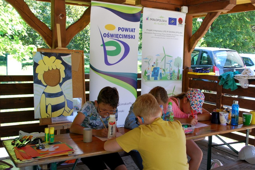 Ekowarsztaty dla dzieci z gminy Oświęcim odbyły się w Harmężach
