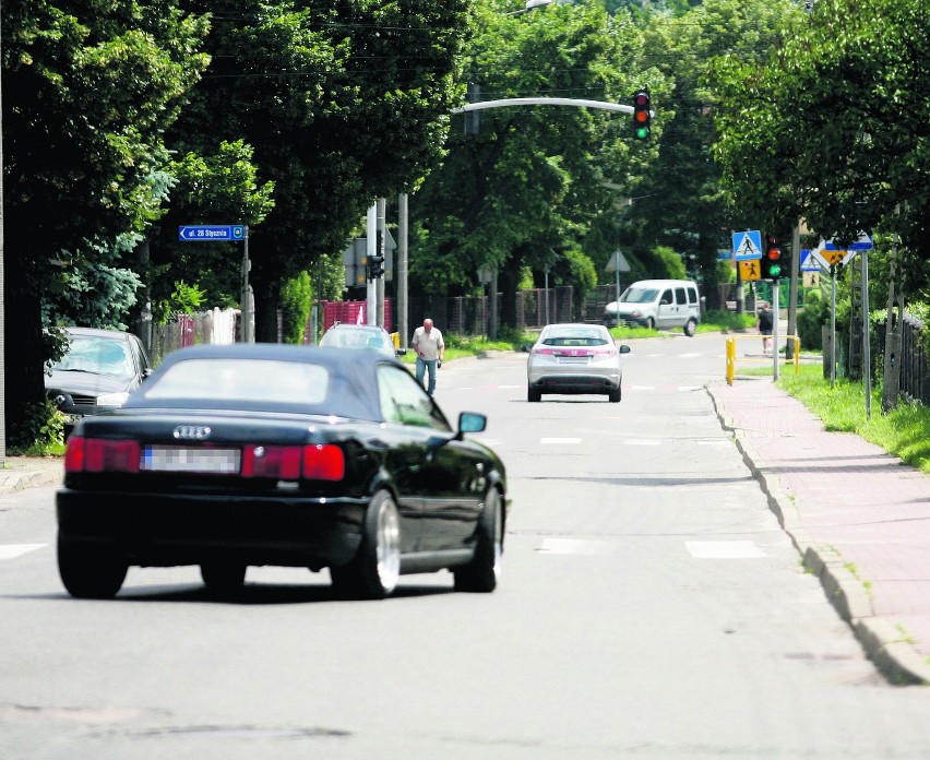 Zdaniem policji, ulica Janowska w Myłowicach jest bezpieczna
