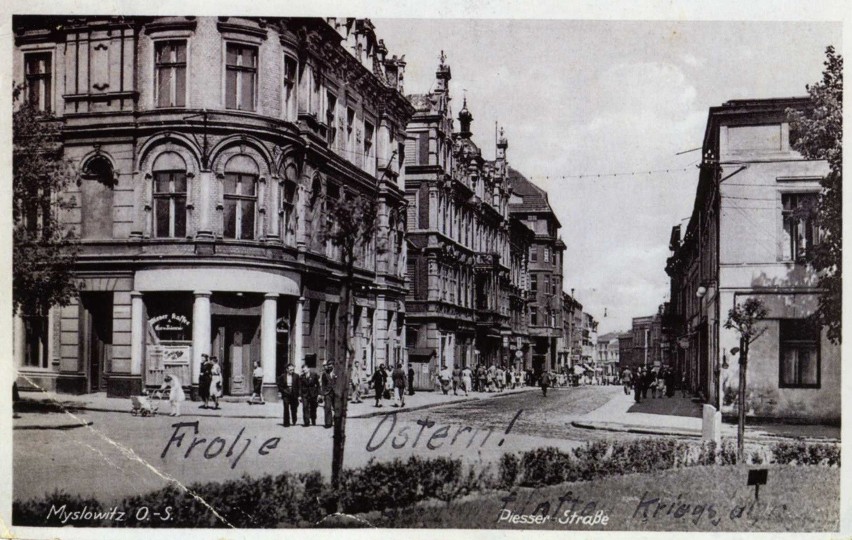 Mysłowice na starych pocztówkach