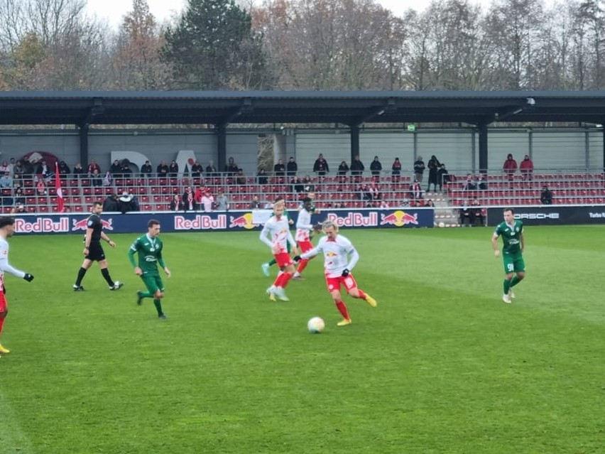 Piłkarze Radomiaka przegrali w meczu towarzyskim z RB Lipsk 0:6. Było kilku testowanych, zagrali też trzej piłkarze Akademii Radomiaka 