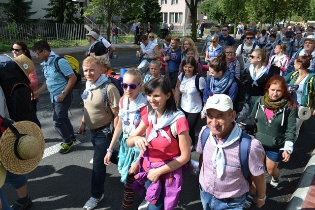 Rybnicka Pielgrzymka na Jasną Górę Wyruszyła