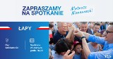 Zapraszamy na spotkanie. Mateusz Morawiecki w Łapach. 