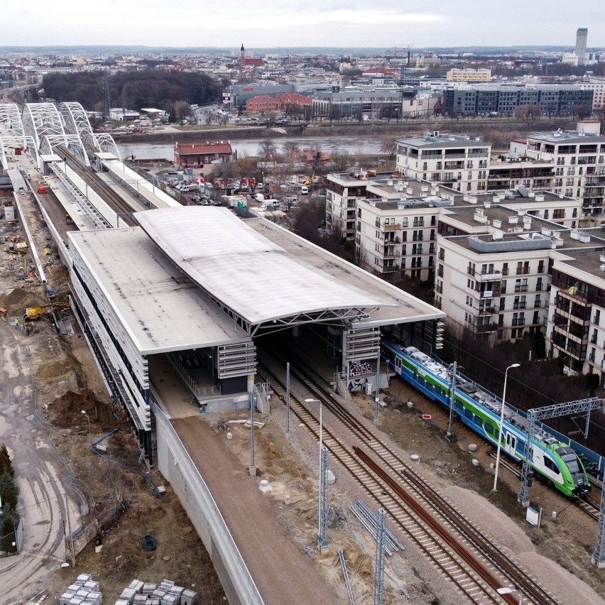 Przystanek Kraków Zabłocie był już gotowy w 2017 roku, ale...