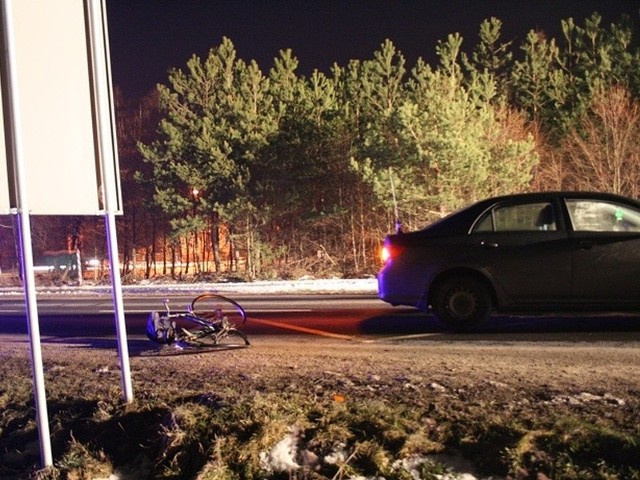 55-latek zginął potrącony przez toyotę