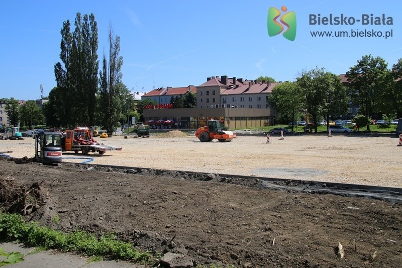 Bielsko-Biała: obok stadionu powstaje parking