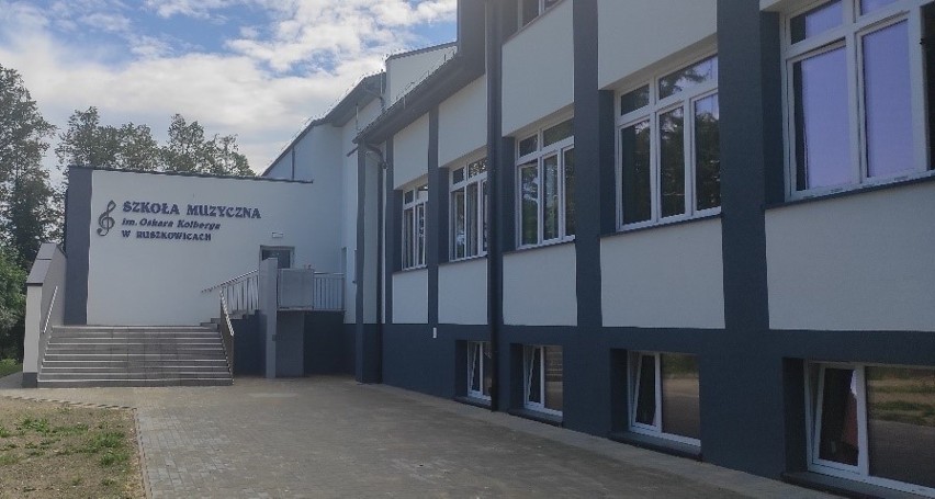 Szkoła Muzyczna w Ruszkowicach w gminie Borkowice jest już po generalnej modernizacji