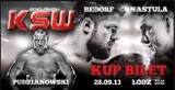 KSW 24: bilety na galę w Atlas Arenie [WEJŚCIÓWKI, CENY BILETÓW]