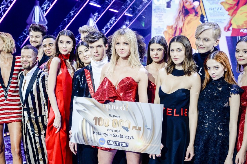 Finał programu "Top Model" 2018, w którym wygrała Katarzyna...