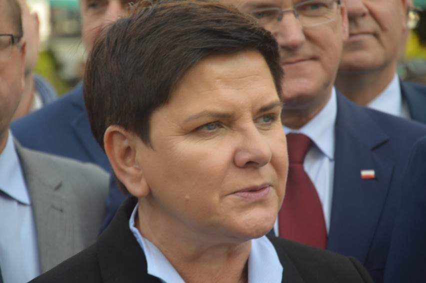 Wybory samorządowe 2018. Wicepremier Beata Szydło spotkała się z tarnowianami na Rynku [ZDJĘCIA]