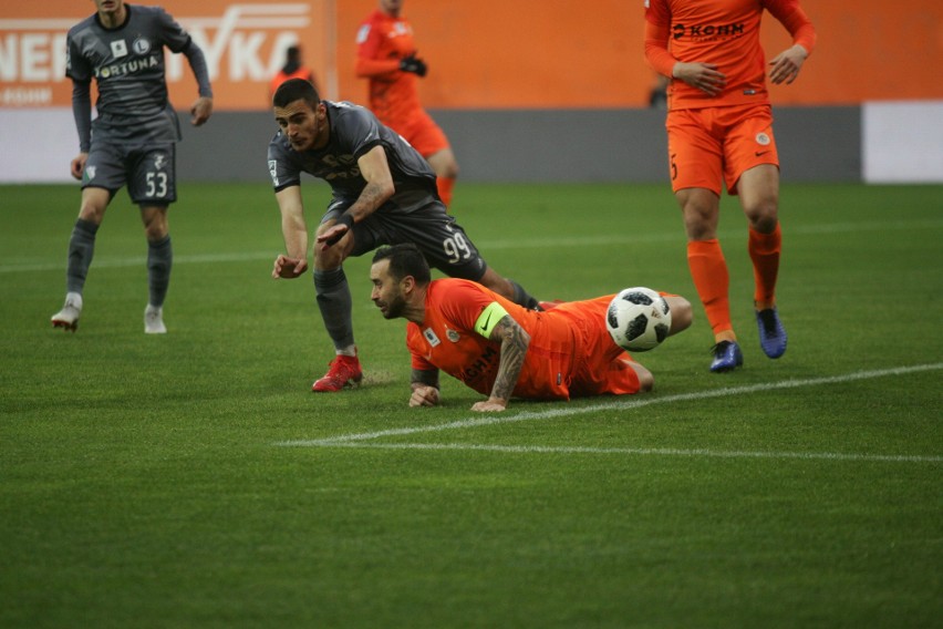 KGHM Zagłębie Lubin - Legia Warszawa 0:1. Bezbarwne Zagłębie nie dało rady Legii (WYNIK, RELACJA ZDJĘCIA, WYPOWIEDZI)