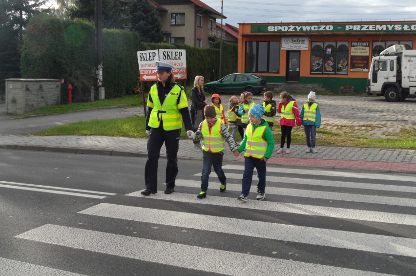 Bezpieczne dzieci na drogach w Barwałdzie Średnim [ZDJĘCIA]