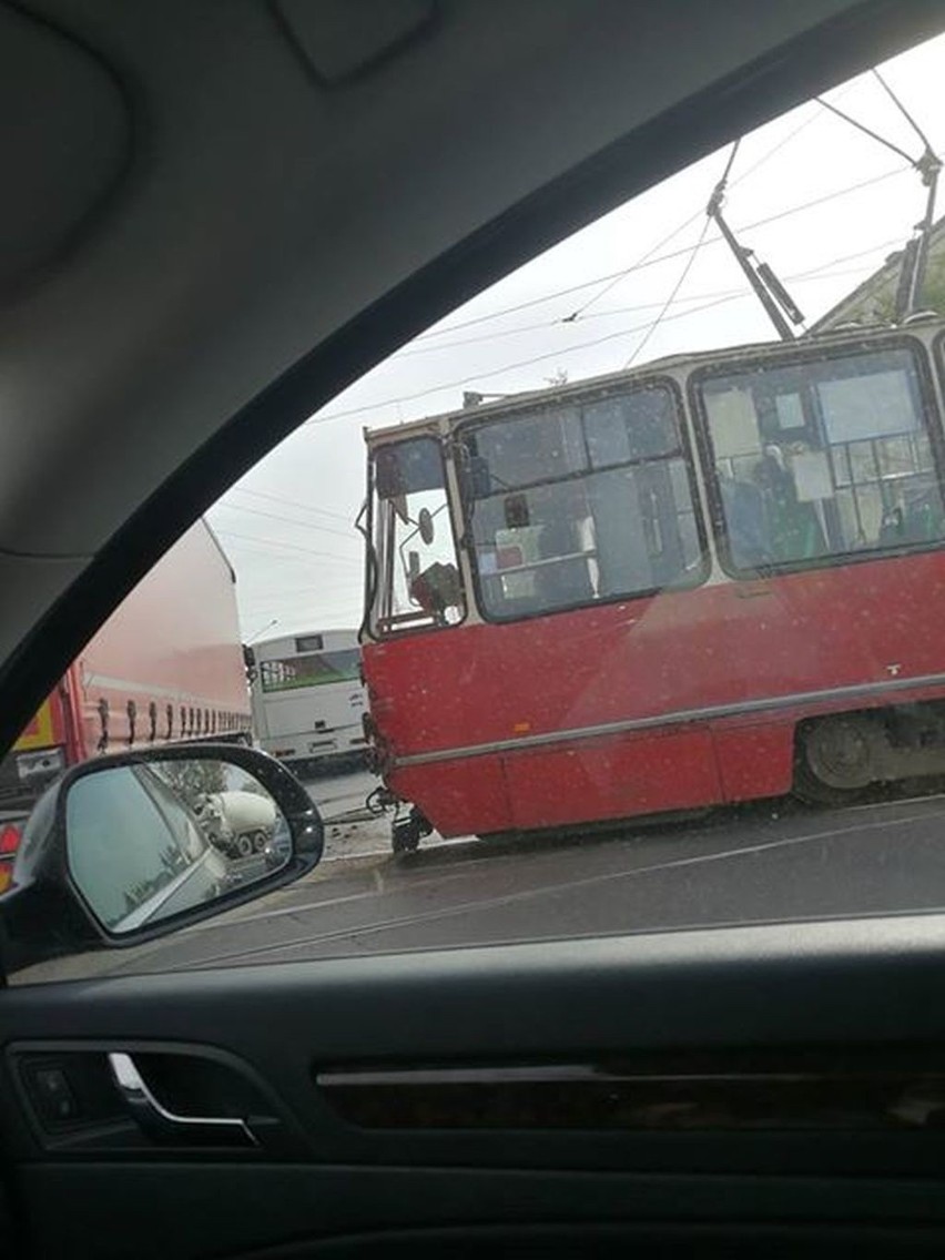 Do zderzenia doszło na ulicy Wschodniej