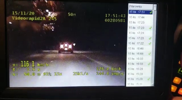 Kierowca mustanga przekroczył prędkość o 66 km/h Zobacz kolejne zdjęcia. Przesuwaj zdjęcia w prawo - naciśnij strzałkę lub przycisk NASTĘPNE